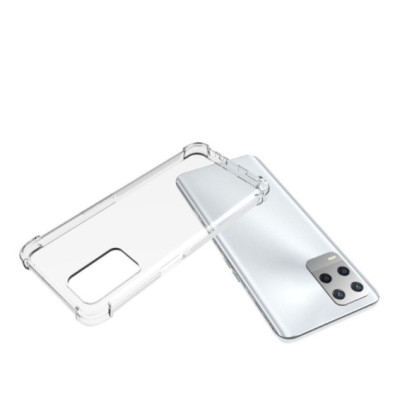 Ốp lưng dẻo trong chống sốc bảo vệ camera dành cho OPPO A94, A74, A54 - Hàng nhập khẩu