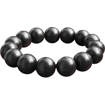 Vòng Tay Gỗ Mun Sừng (12mm)