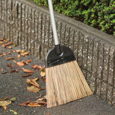 COMBO 2 Chổi rễ - chổi chà - chổi xương - chổi dừa quét nước, quét sân cán dài bằng nhôm cao cấp xương dừa siêu nhẹ, bền CONDOR