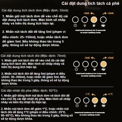 Máy pha và xay cà phê bán tự động 3 trong 1 Espresso, Cappuccino, Latte thương hiệu Mỹ cao cấp HiBREW H20 - Công suất 1500W 20bar - Hàng nhập khẩu