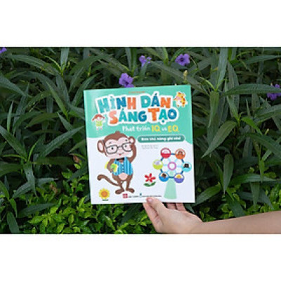 Sách - Hình Dán Sáng Tạo Phát Triển IQ Và EQ Cho Bé 3-6 Tuổi - Chọn Lẻ 6 Chủ Đề - Đinh Tị Books