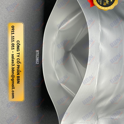 Túi nhôm có nắp vặn ,Túi đáy đứng nắp vặn nhôm 1000ml 16x25cm - combo 50 túi