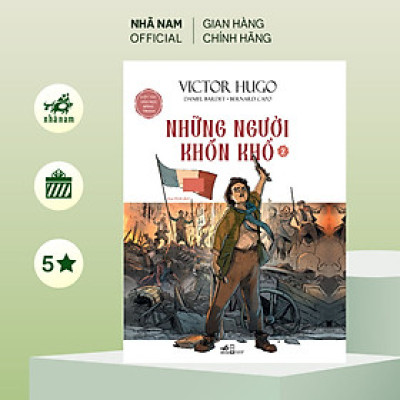 Sách - Những người khốn khổ (Tập 2) (Victor Hugo) (Daniel Bardet) (Bernard Capo) (Nhã Nam Official)