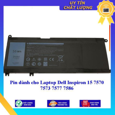 Pin dùng cho Laptop Dell Inspiron 15 7570 7573 7577 7586 - Hàng Nhập Khẩu New Seal