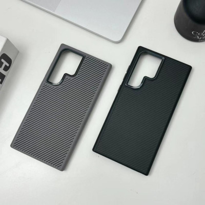 Ốp lưng cho Samsung Galaxy S25 Ultra , S25 Plus , S24 Ultra , S24 plus , S23 Ultra chính hãng Likgus Kevlar Carbon Fiber Case chống sốc - Hàng chính hãng