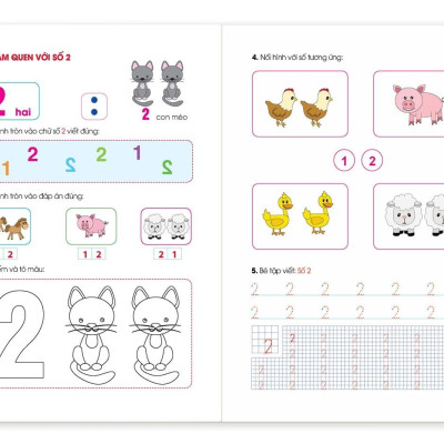 Combo Sách Tập đánh vần Tiếng Việt và Toán tư duy cho trẻ em bản mới nhất 2021 - Tặng kèm bộ thẻ học