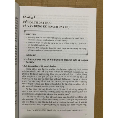 Sách - Giáo trình xây dựng kế hoạch dạy học môn ngữ văn