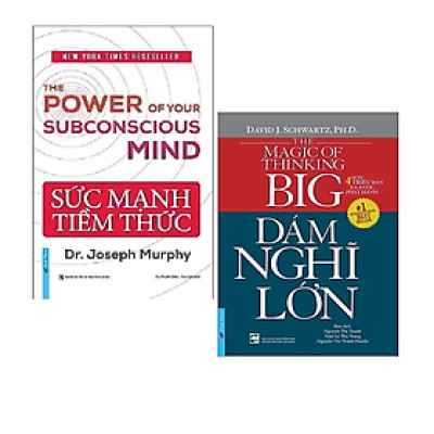 Combo Sách Hay:  Sức Mạnh Tiềm Thức (Tái Bản) +  Dám Nghĩ Lớn (Tái Bản 2019) - (Bộ 2 Cuốn / Sách Bán Chạy / Sách Dành Cho Người Muốn Thành Đạt /Tặng Kèm Postcard Greenlife)