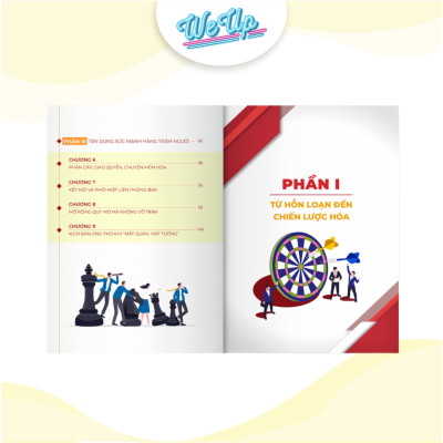 Sách Chiến lược điều binh khiển tướng, cách tận dụng sức mạnh hàng trăm người (Weupbooks)