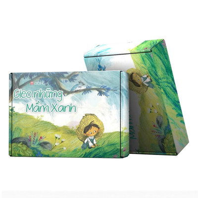 Sách - Boxset Sách Gieo Những Mầm Xanh - Combo 8 Cuốn Thiếu Nhi Flying Eye Books - Đông A