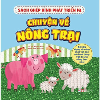 Sách Tương Tác - Ghép Hình Phát Triển IQ - Chọn Lẻ 4 Chủ Đề - Angela Muss - Tân Việt Books