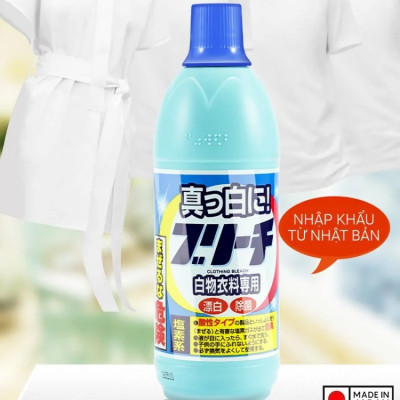 Nước tẩy trắng quần áo Rocket 600ml - Hàng Nội Địa Nhật Bản