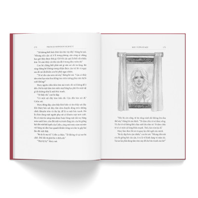 Sách - Khu Vườn Bí Mật - Bìa Vải