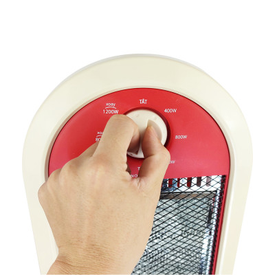 Máy Sưởi HALOGEN SOWUN SW838 Dùng Cho Phòng Tắm, Phòng Ngủ - Làm Ấm Nhanh - Tiết Kiệm Điện