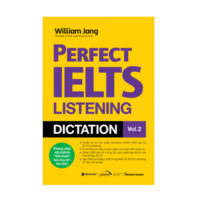 Combo Sách Luyện Thi IELTS : Perfect IELTS Vocabulary + Perfect IELTS Listeng Dictation Vol.1 + Perfect IELTS Listeng Dictation Vol.2