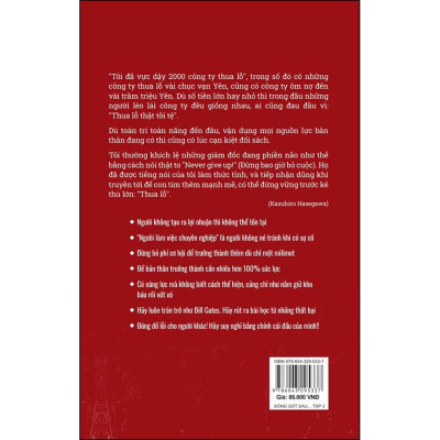 Sống Sót Sau Những Cú Shock Kinh Doanh - Nhật ký cứu giúp 2000 công ty thoát khỏi tình trạng thua lỗ - Tập 3