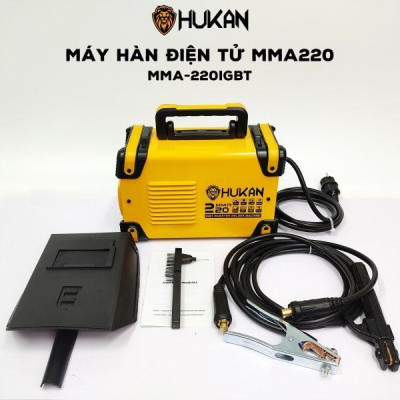 MÁY HÀN ĐIỆN TỬ 220A MMA-220 IGBT HUKAN  - HÀNG CHÍNH HÃNG