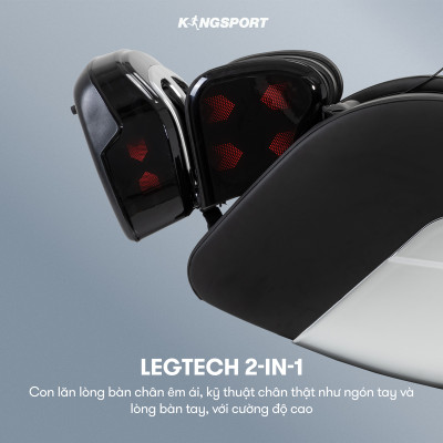 CHỈ GIAO MIỀN NAM I Ghế massage KINGSPORT G12 công nghệ mới Kingtech Touch Pro, 25 bài massage tự động