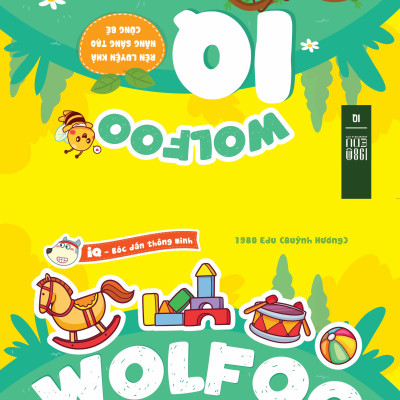 WOLFOO IQ Rèn Luyện Khả Năng Sáng Tạo Cùng Bé – Các Loài Đồ Chơi