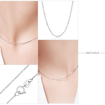 Dây chuyền nữ DCN001-O móc chữ O