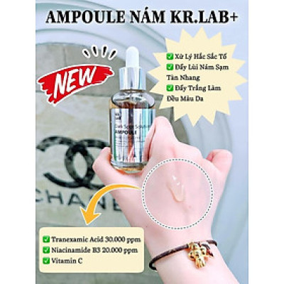Serum nám Kr.Lab 50ml hạn 2026 Dark spot solution ampoule