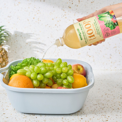 Combo 2 nước ngâm rửa rau củ quả, thực phẩm sinh học Enzyco 1L - 100% Enzyme Dứa