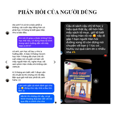 Sổ Tay Bắt Đầu Tiếng Hàn 3 Trong 1, cuốn sách giúp bạn Biết Giao Tiếp Ngay Khi Học- Tặng 1 quyển vở tập viêt 16 trang