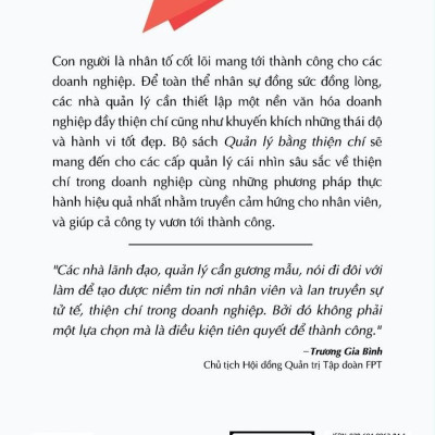 Quản Lý Bằng Thiện Chí - Nguyên Tắc