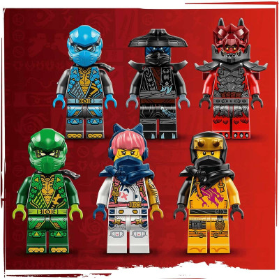 LEGO NINJAGO 71832 Đồ Chơi Lắp Ráp Rồng Thần Sức Mạnh Thunderfang (668 chi tiết)