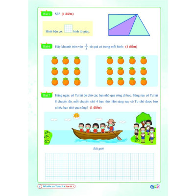 Sách Combo Đề Kiểm Tra Toán, Tiếng Việt Lớp 3 - Cánh Diều - BẢN QUYỀN