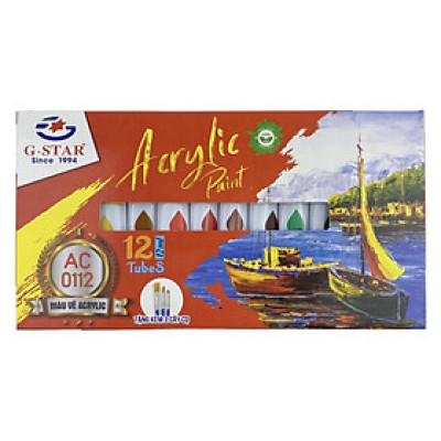 Màu Vẽ Gstar Acrylic 0112 (0061-Ht)
