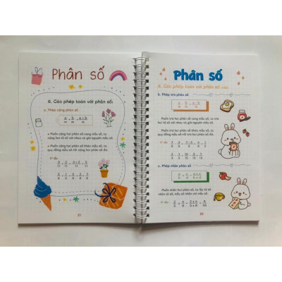 Sách Số tay Takenote lớp 4: Toán + Tiếng Việt 4-5 Khổ A5 (Phiên Bản Mới Nhất)