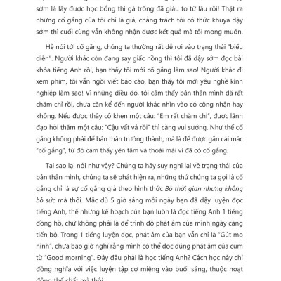 Sách - Nỗ Lực Ảo - Không Sợ Không Cố Gắng, Chỉ Sợ Cố Gắng “Giả”