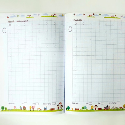 Hành trang cho bé chuẩn bị vào lớp 1 - Bộ vở Luyện đọc - Bé học toán và Luyện viết