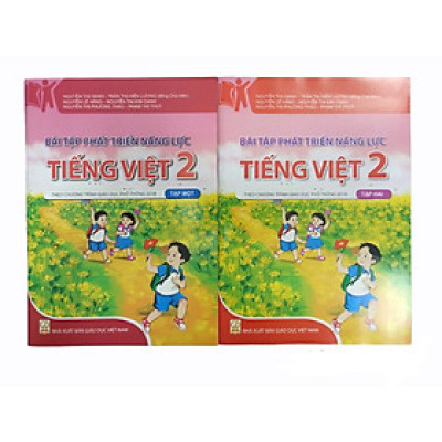 Combo Bài Tập Phát Triển Năng Lực Tiếng Việt Lớp 2 Tập 1+2 (HEID)