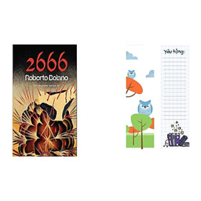 Sách - 2666 - Nhã Nam (tặng kèm bookmark thiết kế)