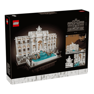 LEGO ARCHITECTURE 21062 Đồ Chơi Lắp Ráp Đài Phun Nước Trevi (1880 chi tiết)
