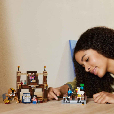 LEGO MINECRAFT 21272 Đồ Chơi Lắp Ráp Võ Đài Chiến Đấu Woodland Mansion (491 chi tiết)