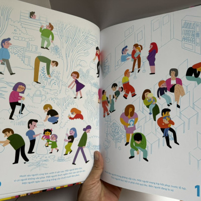 (Bìa cứng in màu toàn bộ) AI AI CŨNG TÍNH - Giải thưởng Văn học Thiếu nhi và Thanh thiếu niên Bắc Âu 2019 - Kristin Roskifte - Hoàng My dịch - Nhã Nam - NXB Thế giới