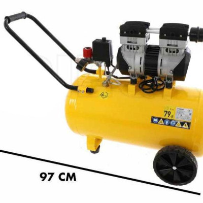 MÁY NÉN KHÍ KHÔNG DẦU 1.3 HP 50L STANLEY SXCMS1350HE - HÀNG CHÍNH HÃNG