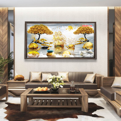 D601 01 Tranh kính Hiện đại đẹp sang trọng ( được chọn mẫu)