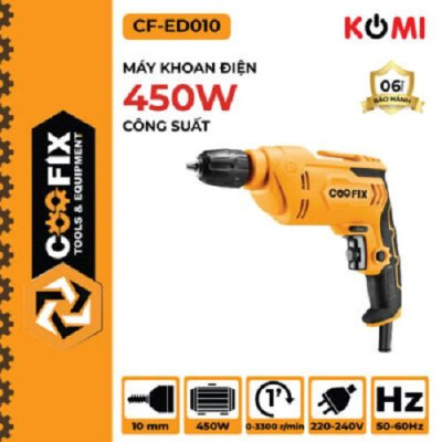 MÁY KHOAN ĐIỆN 450W CF-ED010 - COOFIX - HÀNG CHÍNH HÃNG