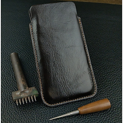 Bao da rút IONECASE cho điện thoại 14 pro max, 13 pro max, 12 pro max, XS Max, 14 plus Da Bò Thật mẫu 2