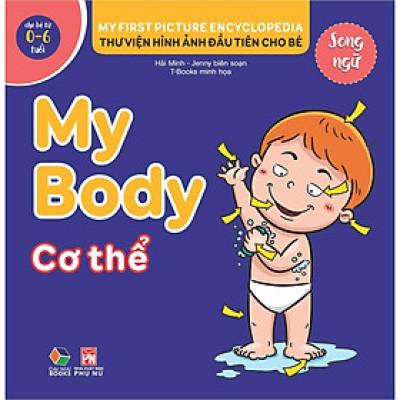 Thư viện hình ảnh đầu tiên cho bé (Song ngữ ) - Cơ thể