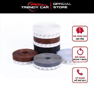 Ron Cao Su Dán Khe Hở Chân Cửa nhiều size Ngăn Bụi Nước Côn Trùng Gioăng dán cửa Silicone