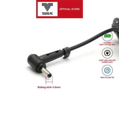 Sạc Tương Thích Cho Laptop Asus Zenbook Ux21 Ux21A Ux21E - Hàng Nhập Khẩu New Seal TEEMO PC TEAC185