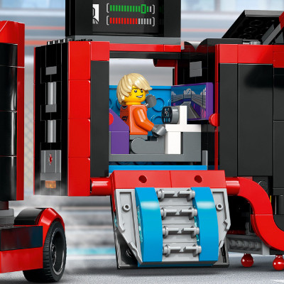 Đồ Chơi Lắp Ráp Xe Vận Chuyển Xe Đua F1 LEGO CITY 60445 (1086 chi tiết)