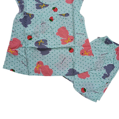 Combo 3 bộ tôn bé gái xinh xắn size 7-9 kg-giao màu ngẫu nhiên