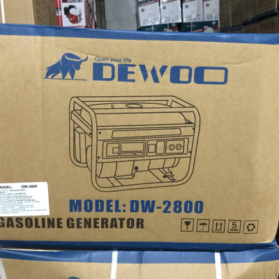 MÁY PHÁT ĐIỆN 100% DÂY ĐỒNG DEWOO DW-2800 (2.5-2.8KW)- HÀNG CHÍNH HÃNG