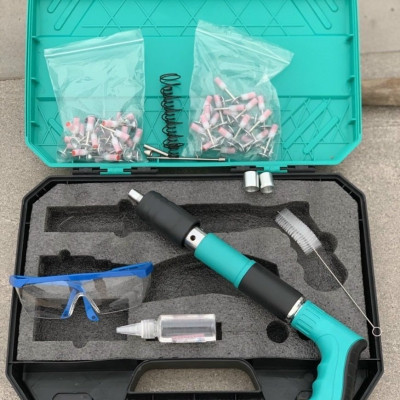 Máy bắn đinh bê tông thế hệ mới, Súng bắn đinh hạt nổ tặng kèm 50 đinh 